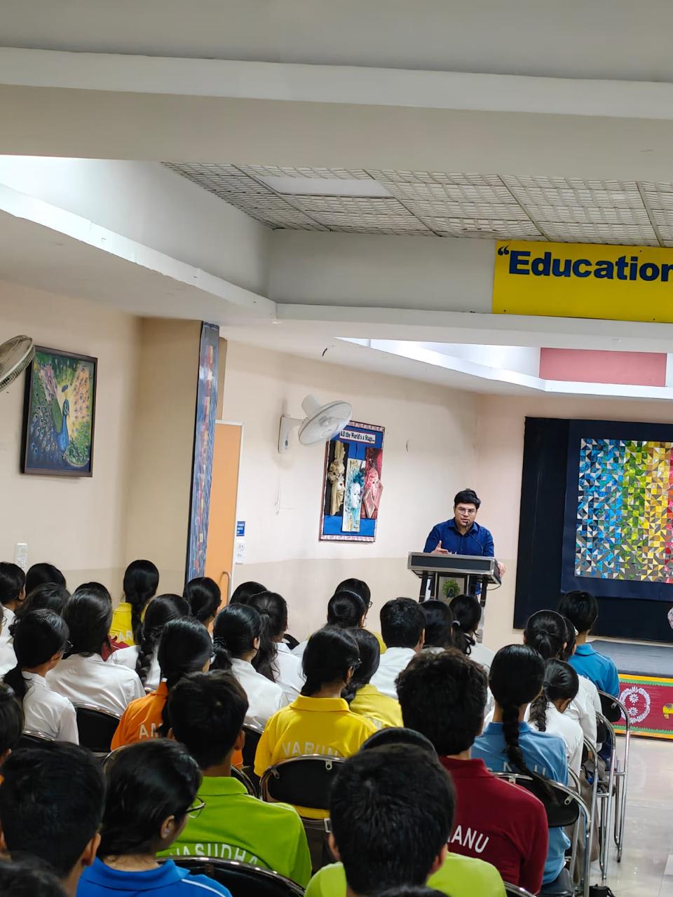 Alumnus Ishaan Sai Inspires Senior Students